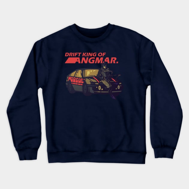 Drift King of Angmar Crewneck Sweatshirt by TiwazMannaz